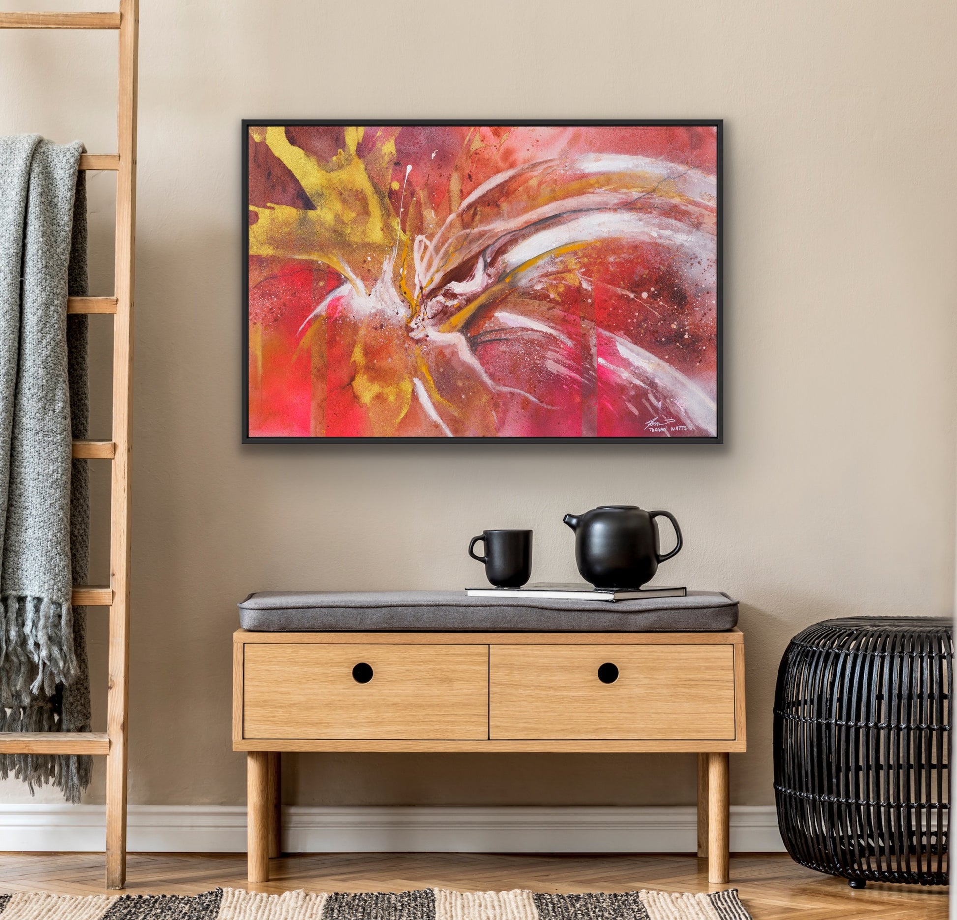 Flirt – Original artwork - Teagan Watts