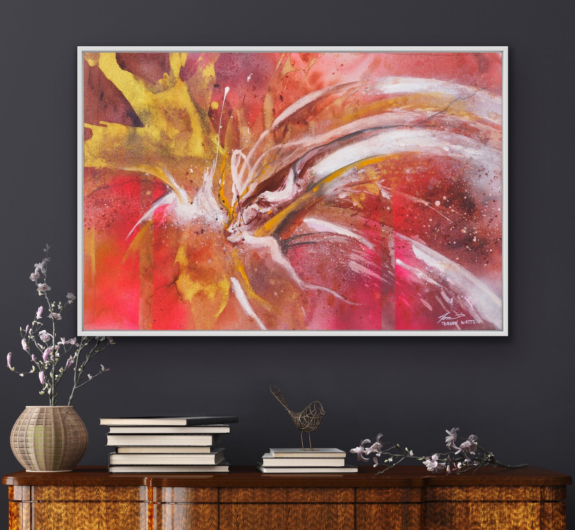 Flirt – Original artwork - Teagan Watts