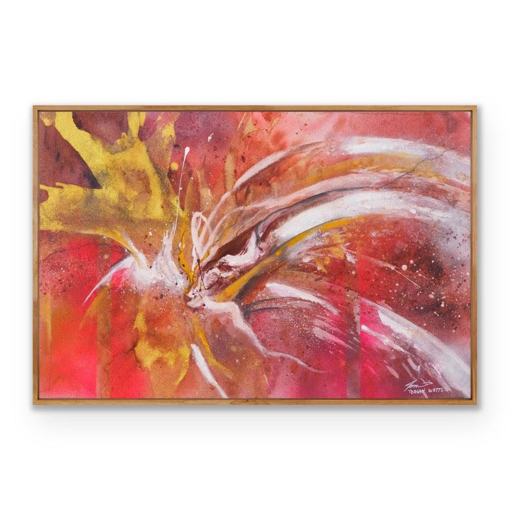 Flirt – Original artwork - Teagan Watts