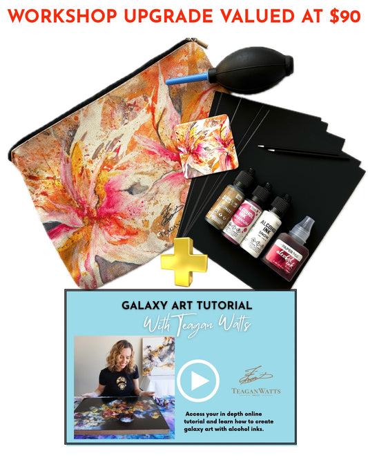 Take home pack - Galaxy Art - Workshop attendees only - Teagan Watts