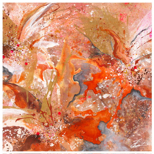 Untamed - Art print - square format - Teagan Watts