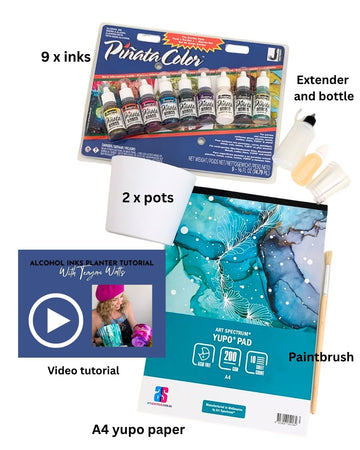 Inky planter kit - video access included - Teagan Watts