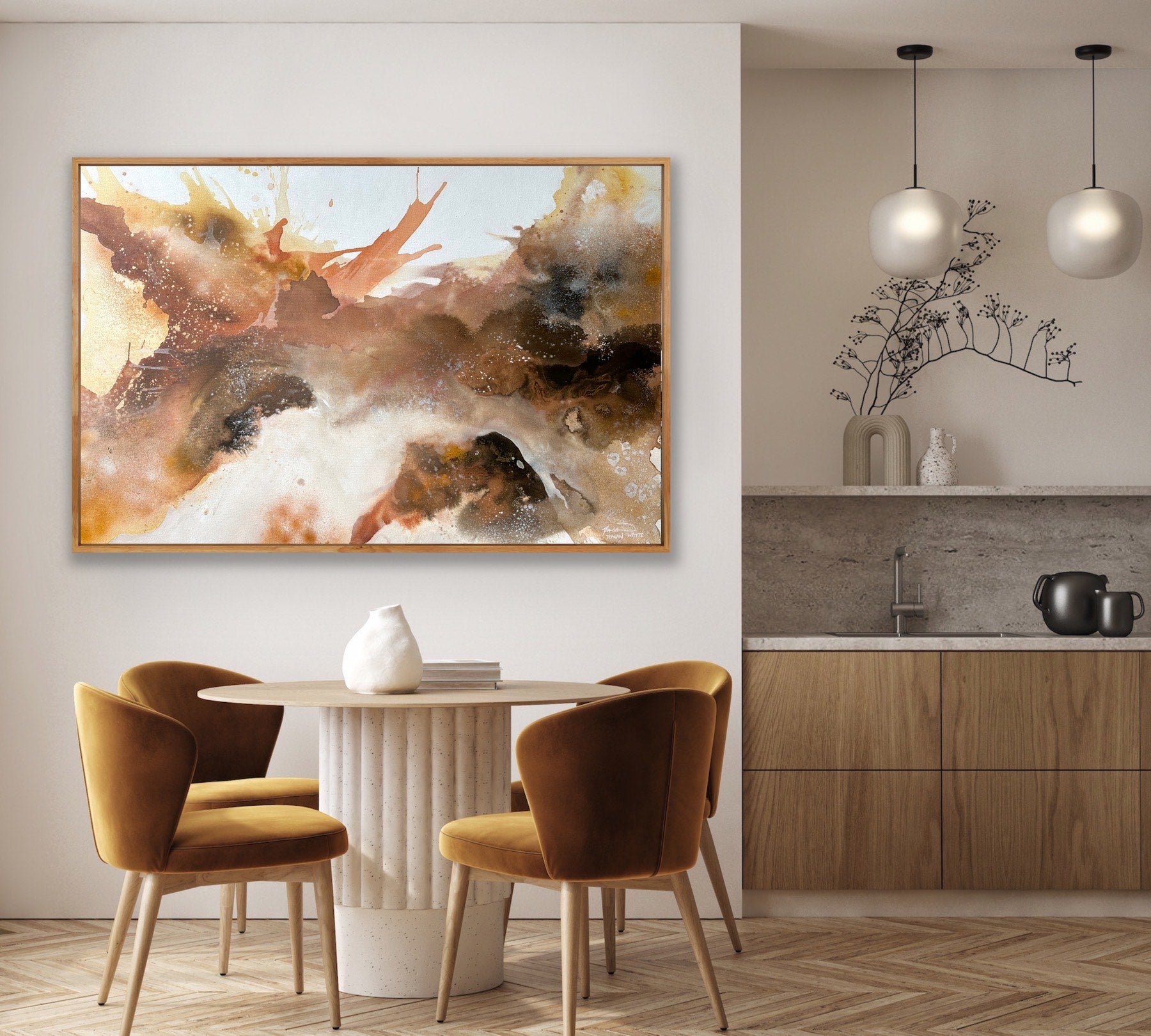 SOLD Morning Haze – original artwork - Teagan Watts