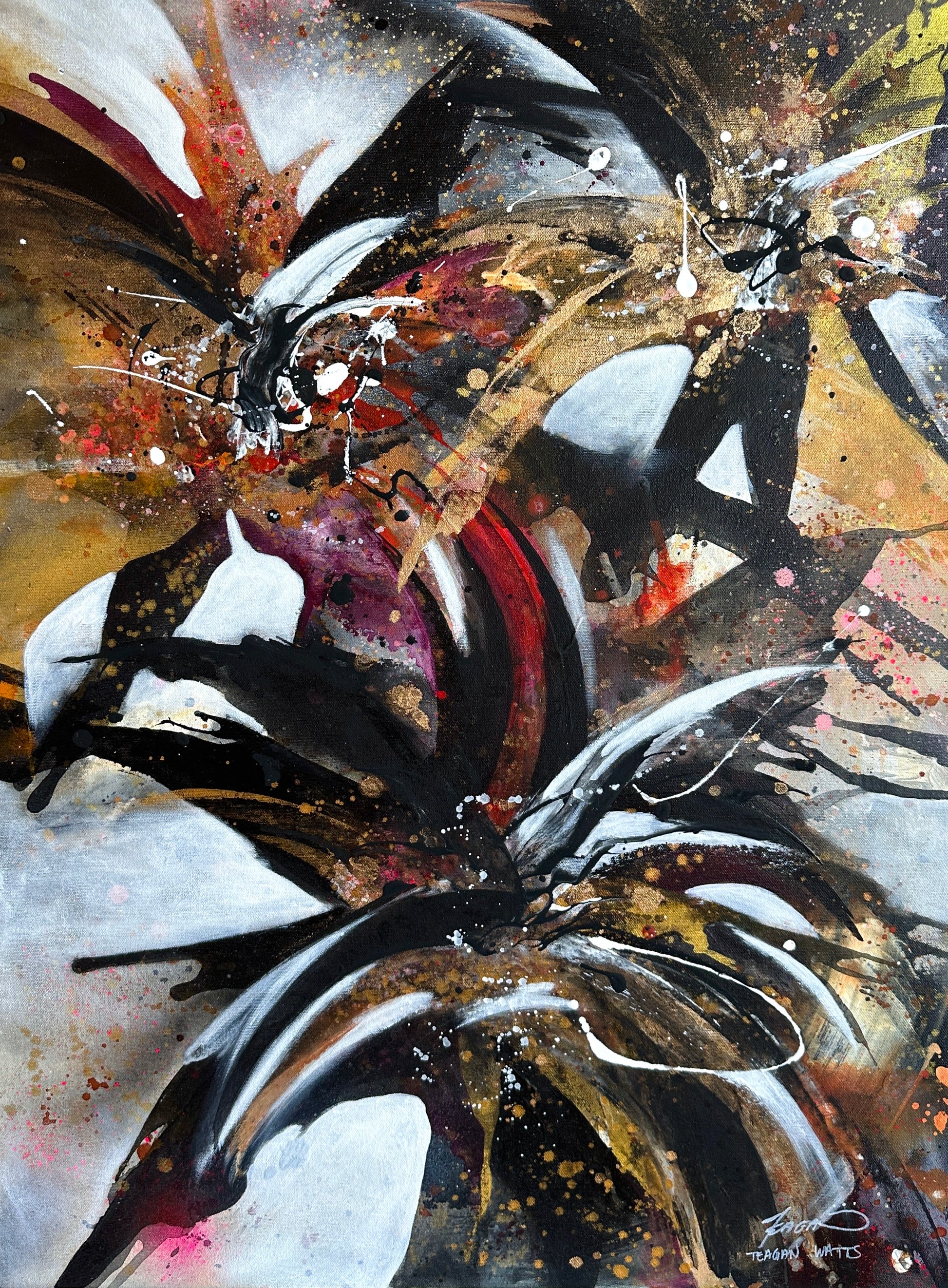 SOLD Tempest – Original artwork - Teagan Watts