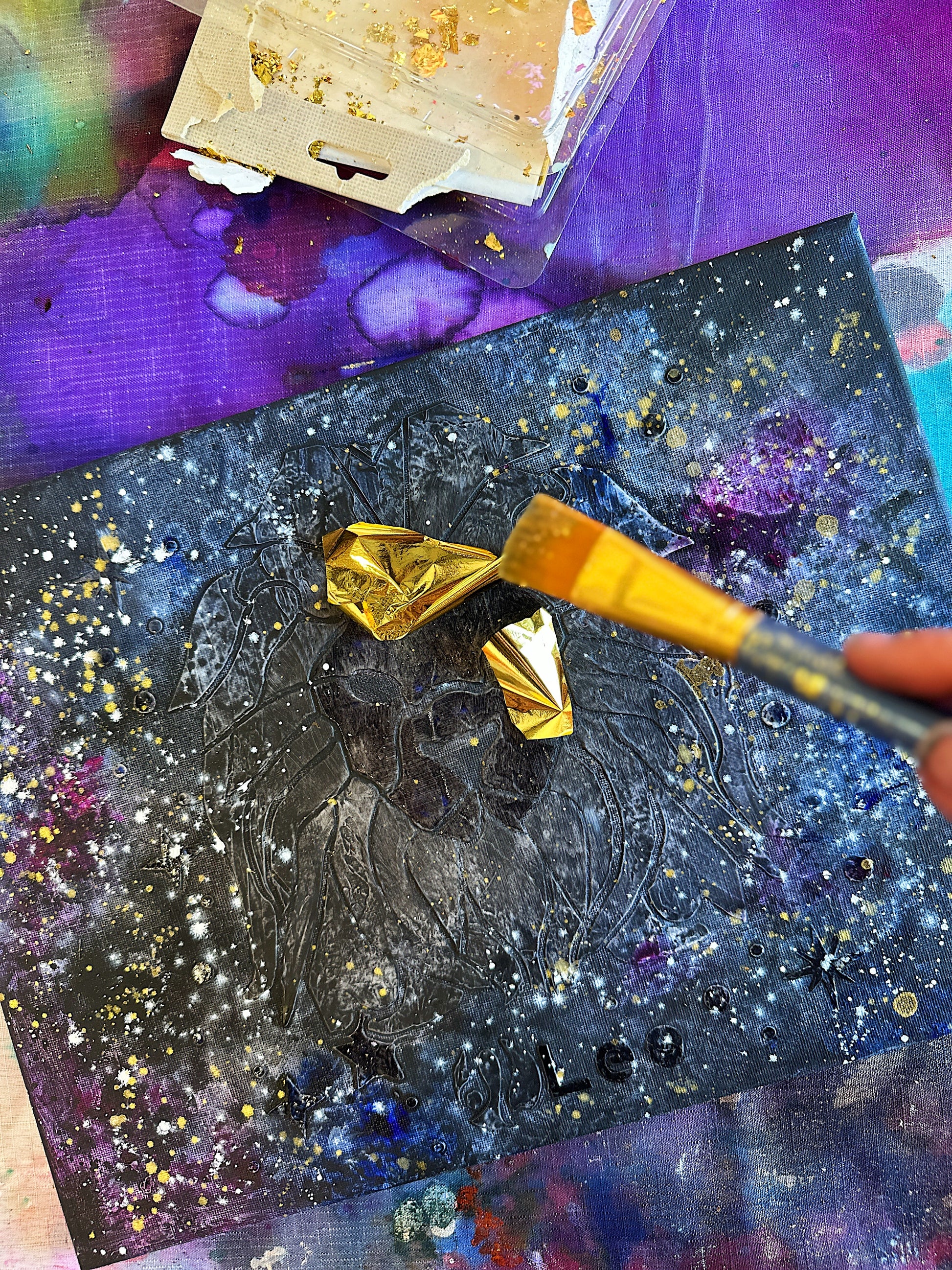 SAT 22nd NOV, Across the Zodiac - Cosmic canvas workshop - Teagan Watts 