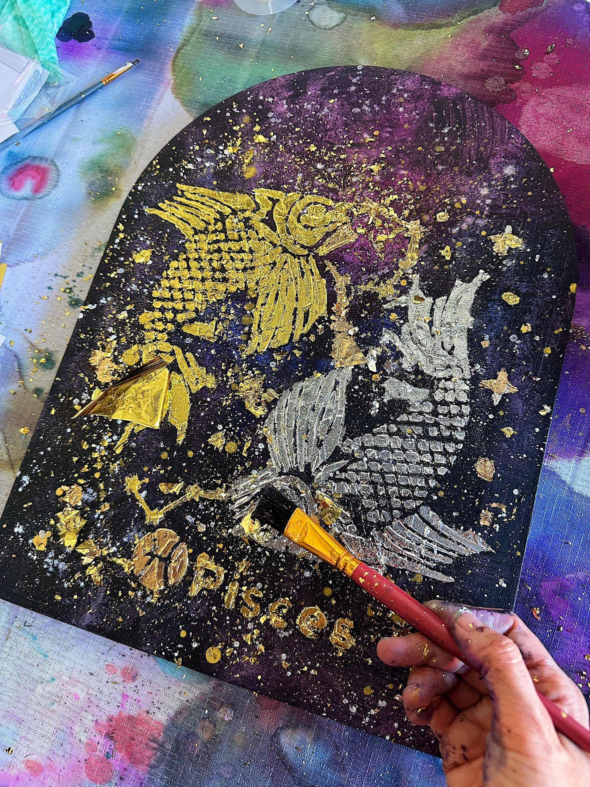 SAT 22nd NOV, Across the Zodiac - Cosmic canvas workshop - Teagan Watts 